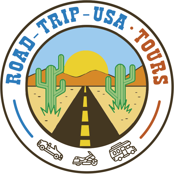 Logo road trip usa tours